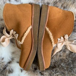 Jeffrey Campbell Free People tan suede boot